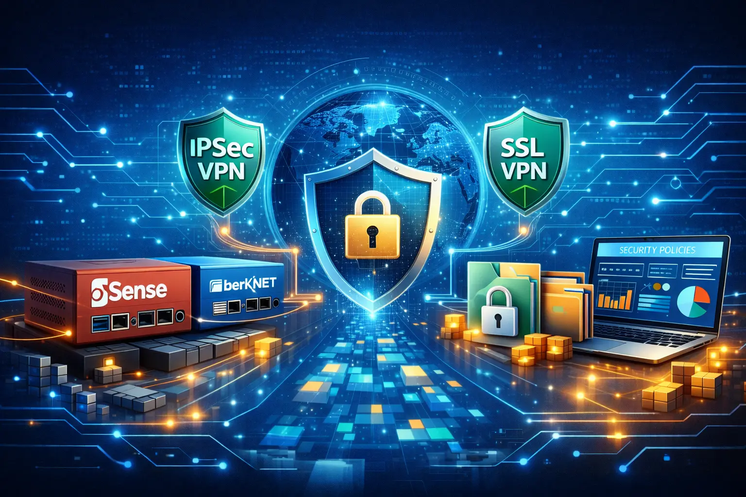Firewall kurulumu ve VPN güvenlik çözümleri